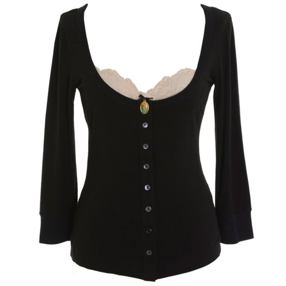 ISO - LOOKING FOR THIS BLACK AND WHITE LACE DOLCE AND GABBANA CARDIGAN